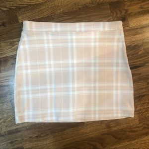 Forever 21 90s Plaid mini skirt